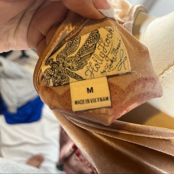 Lucky Brand Holly Hock Velvet Dress - Picture 4 of 4